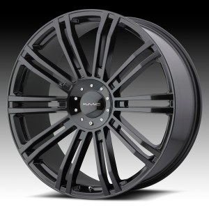 KMC KM677 D2 19X8.5 6X132 G-BLK +45MM