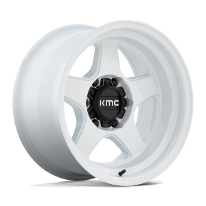 KMC LOBO 17X9 6X5.5 106 G-WHT -38