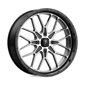 MSA OFFROAD WHEELS PORTAL UTV 24X7 4X156 115 G-BLK-MACH +0