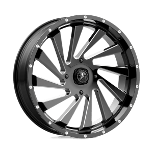 MSA OFFROAD WHEELS BLADE UTV 24X7 4X156 115 G-BLK-MILL +0
