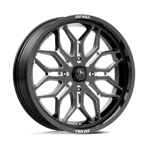 MSA OFFROAD WHEELS SNIPER UTV 24X7 4X137 96 G-BLK-MILL +10