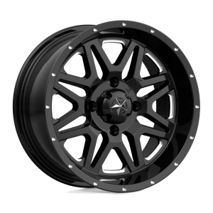MSA OFFROAD WHEELS M26 VIBE 16X7 4X137 MILLED G-BLACK 00MM