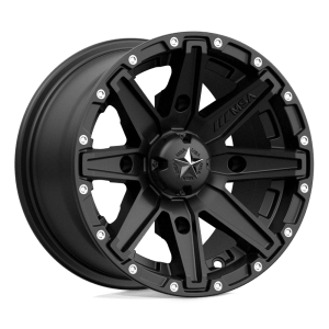 MSA OFFROAD WHEELS MA033 12X7 4X110 S-BLK 10MM
