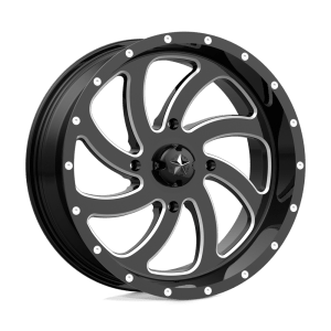 MSA OFFROAD WHEELS M36 18X7 4X156 G-BLK MILL 00MM