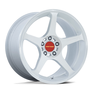 MOTEGI BATTLE V 18X9.5 5X100 56 +38 MA-WHT MCH