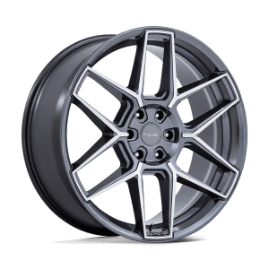 NICHE 1PC RISE 22X9.5 5X112 66 +20 ANTH MACH-FC
