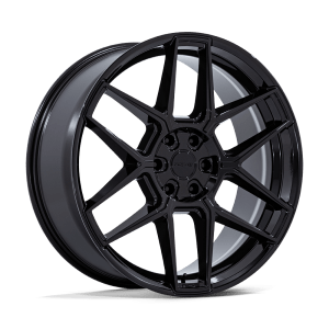 NICHE 1PC RISE 22X9.5 5X120 72 +30 G-BLK