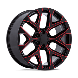 PERFORMANCE REPLICAS PR177 24X10 6X5.5 78 +24 G-BLK RD-MILL