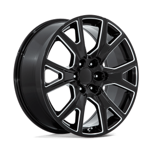 PERFORMANCE REPLICAS PR199 24X10 6X5.5 78 +31 G-BLK MILL