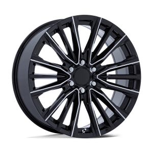 PERFORMANCE REPLICAS PR223 24X10 6X5.5 78 +28 G-BLK MILL