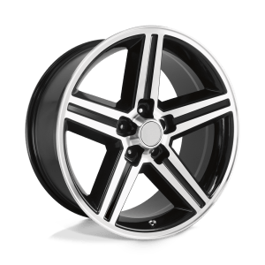 PERFORMANCE REPLICAS PR148B 20X8 5X4.75 73.1 BLK MACH-SPK 0MM