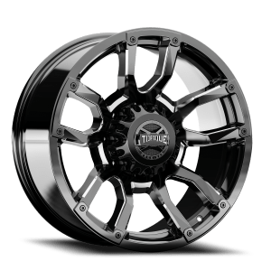 Torque Impact TW403C 22X11 8x180 -25 124.2 Gloss Black Premium Milling