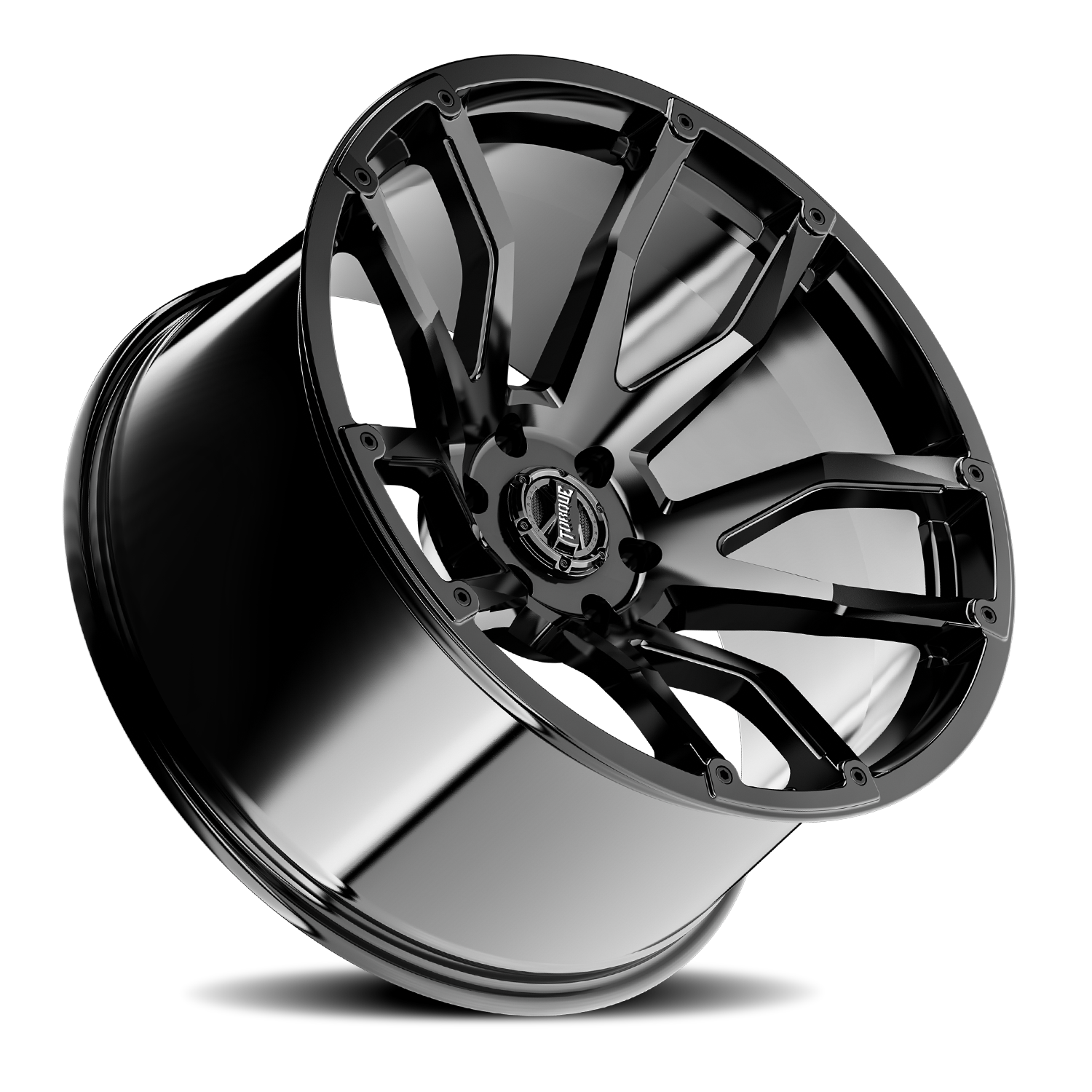 Torque Impact TW403C 22X10 5x127 -18 71.5 Gloss Black - Image 2