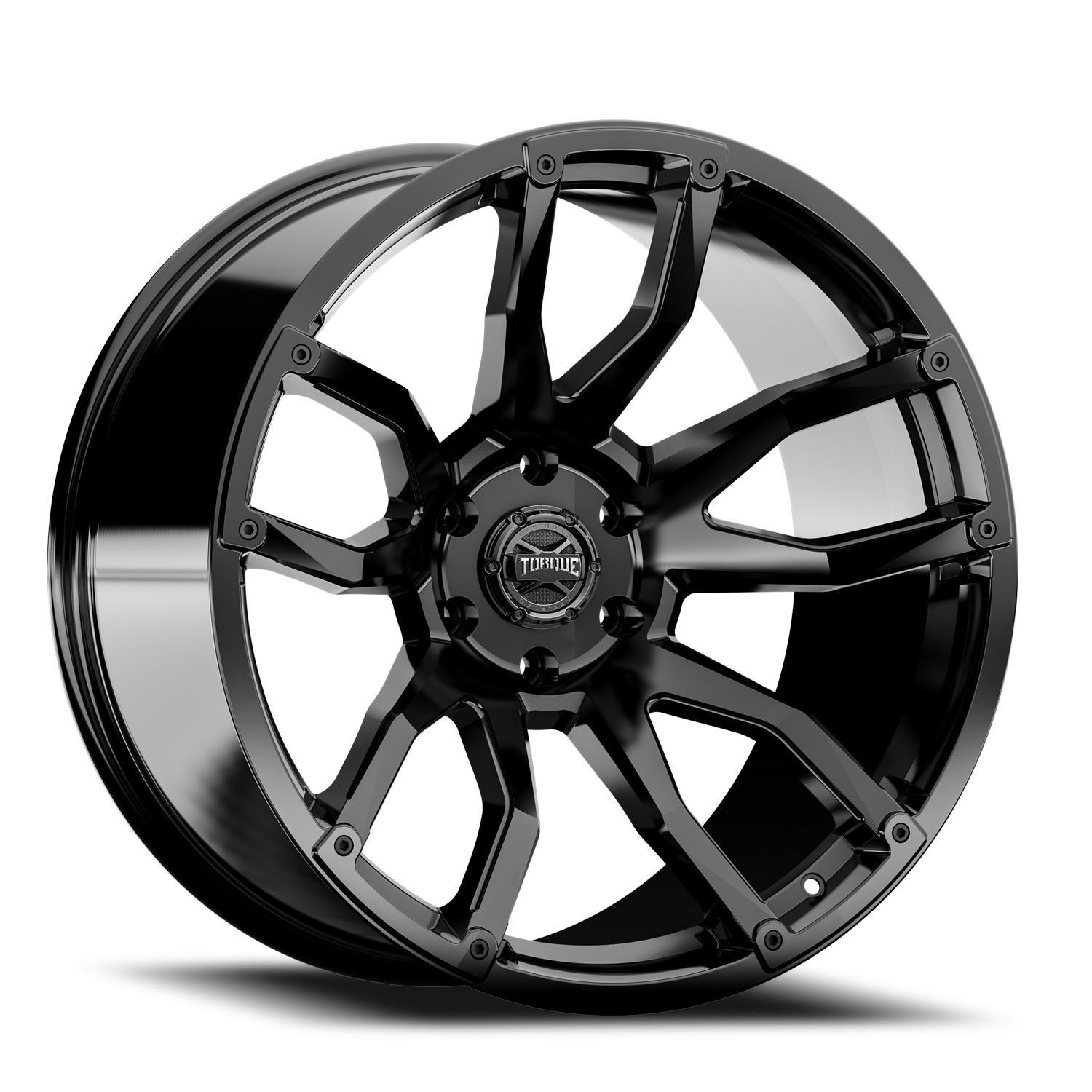Torque Impact TW403C 22X11 6x139.7 -32 78.1 Gloss Black