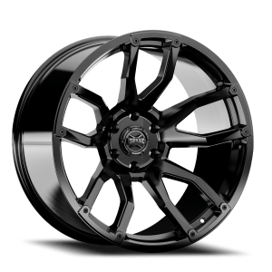 Torque Impact TW403C 22X11 8x180 -25 124.2 Gloss Black