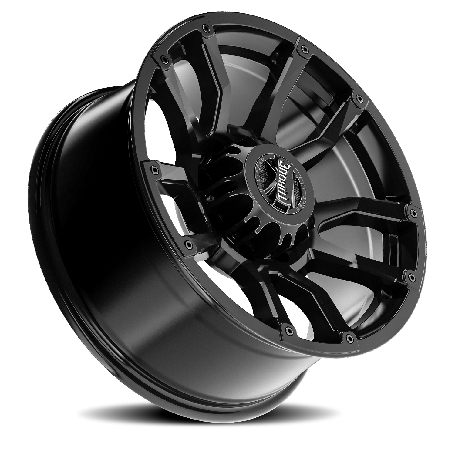 Torque Impact TW403C 22X11 8x165.1 -25 121.5 Satin Black - Image 2