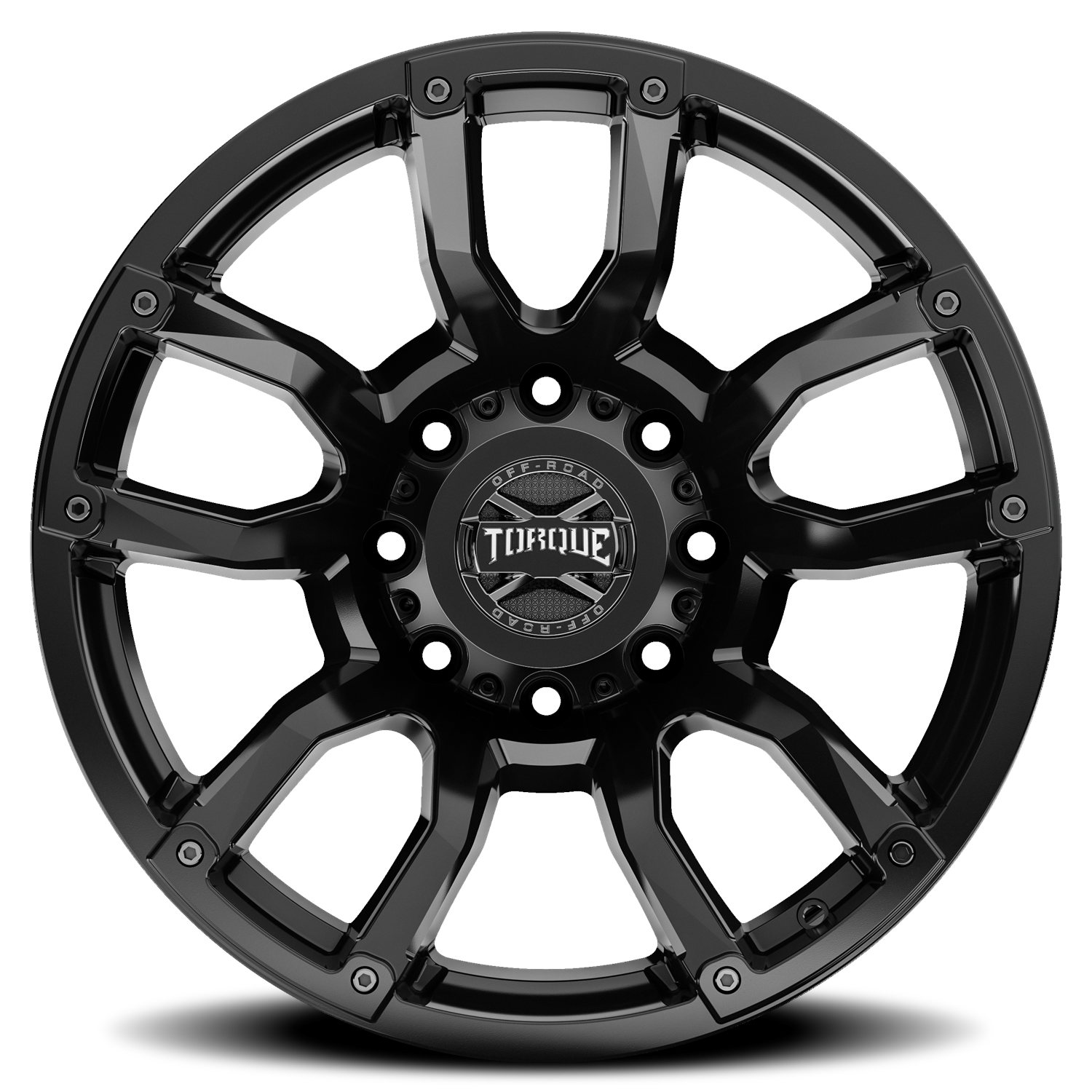 Torque Impact TW403C 22X11 8x165.1 -25 121.5 Satin Black - Image 3