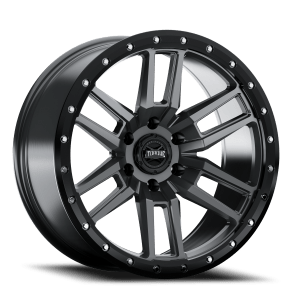 Torque Pritchett TW411C 17X9 6x139.7 0 93.1 Satin Anthracite Satin Black Lip