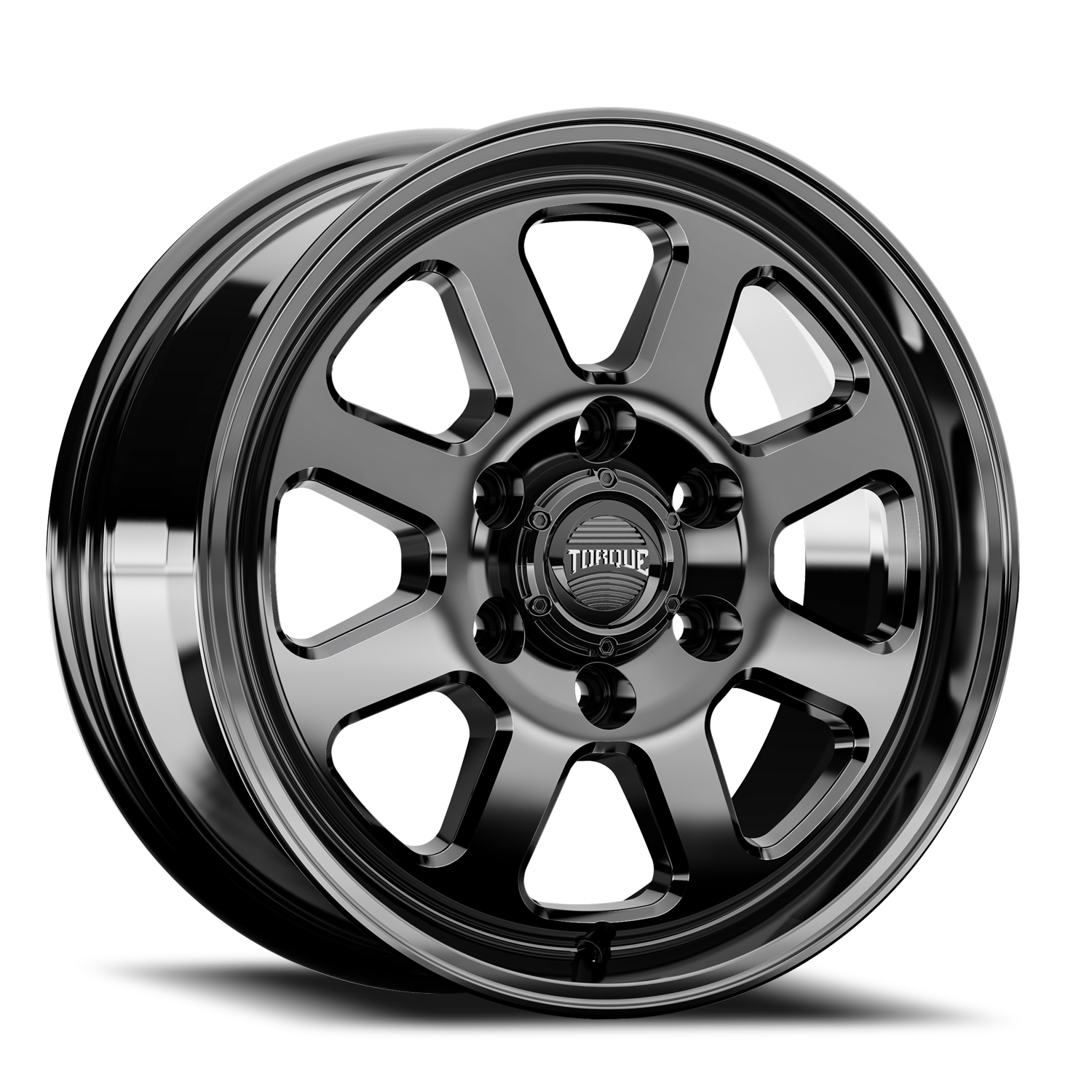Torque Navigator TW530R 16X7 6x130 38 83.9 Gloss Black Milled Spoke