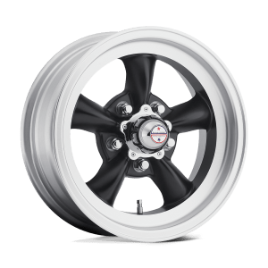 AMERICAN RACING VINTAGE VN105D TT-D 16X8 5X4.5 S-BLK/MCH -12MM