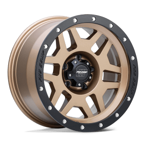 PRO COMP ALLOYS PHASER 17X9 6X5.5 108 -6 M-BRNZ-BLK